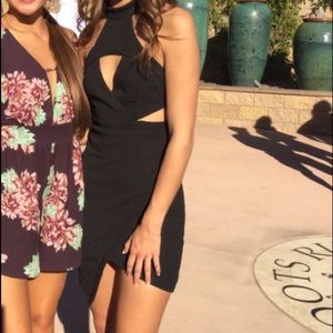 Shareen Collections Australia black cutout dress size 6